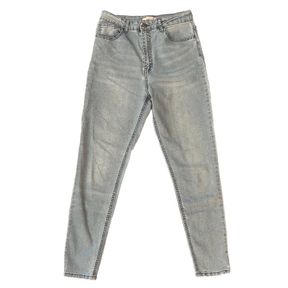 Forever 21 | High Rise Light Wash Skinny Jeans | Size 28 - Picture 1 of 8